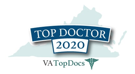 Top Doctor 2020 award by VA Top Docs